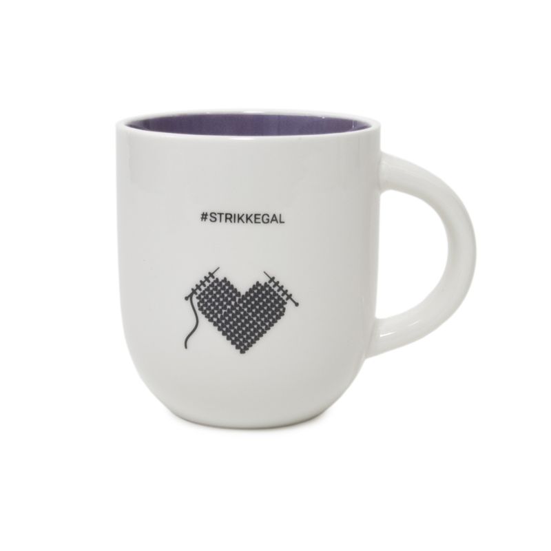 CU135 Kopp strikkegal lilla 9643