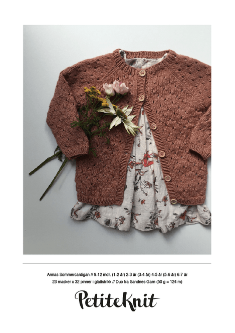 Hovedbilde PetiteKnit Annas Sommercardigan