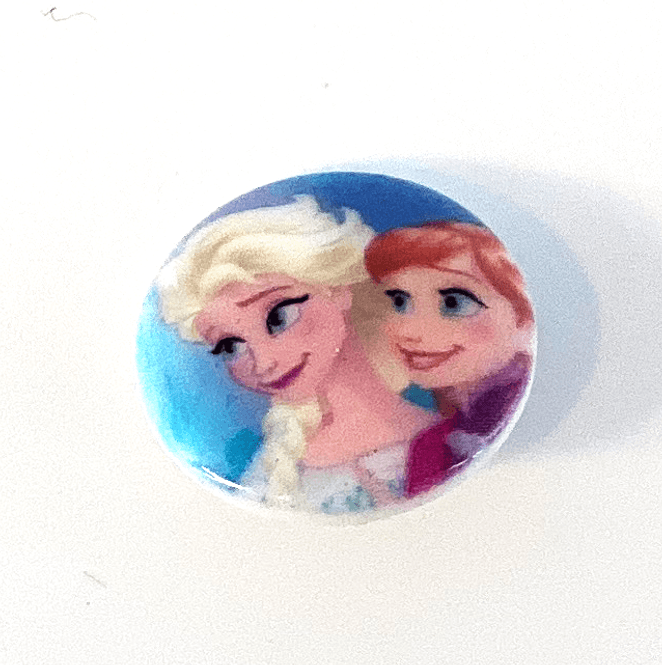 Hovedbilde Disneyknapper, 18mm FROZEN