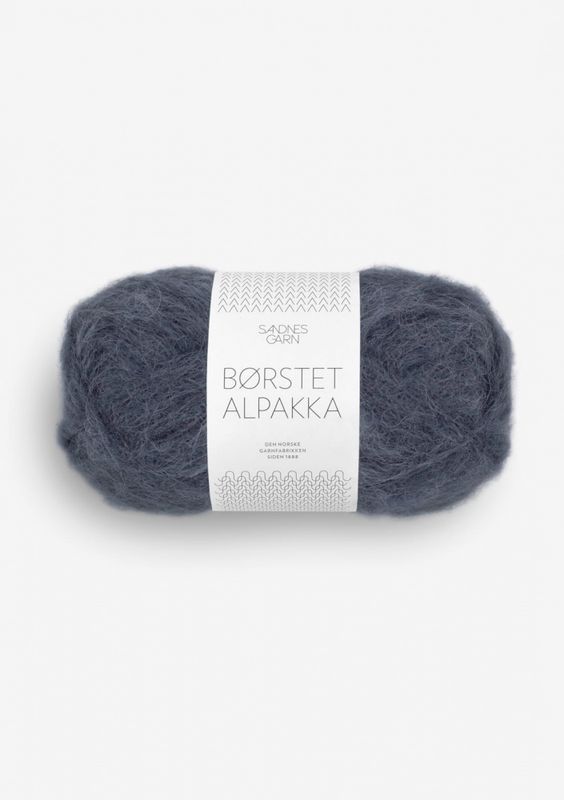 Børstet Alpakka