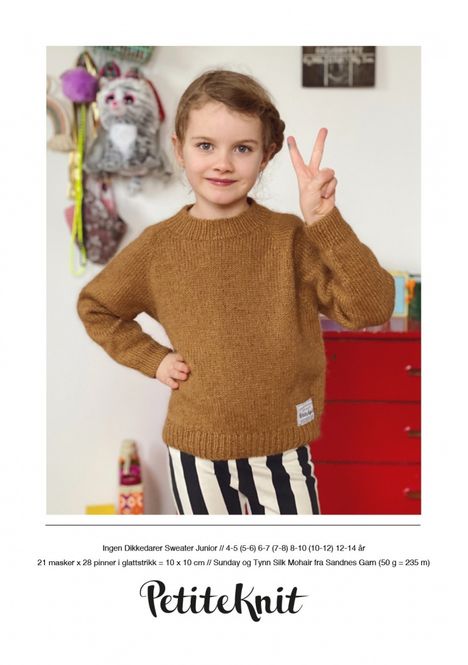 Hovedbilde PetiteKnit Ingen Dikkedarer Sweater Junior