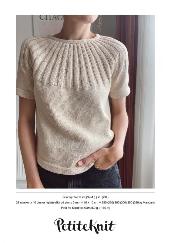 PetiteKnit Sunday Tee